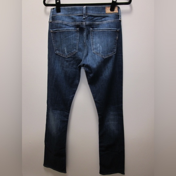 Express mid rise barely boot jeans - Picture 4 of 9